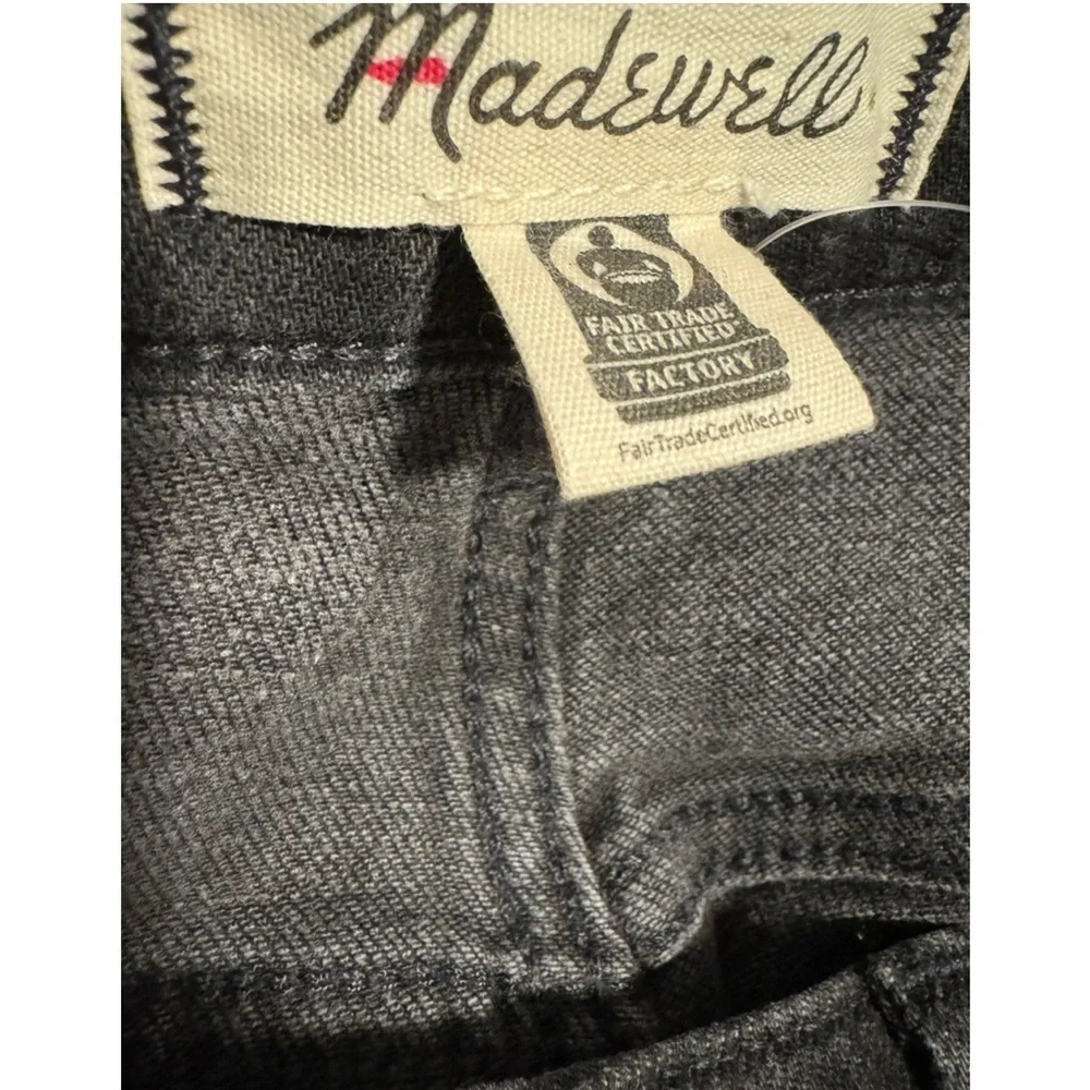 NWT Madewell Black Wash 90s Jeans